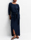 Vestido midi transpasse