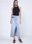 Saia Jeans Midi Cós Desconstruído Colcci