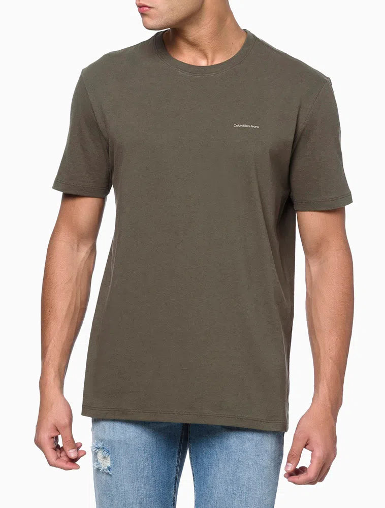 Camiseta Básica Logo Peito Calvin Klein