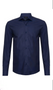 Camisa Manga Longa Casual Slim Em Algodão Pima