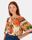 Bata Floral Maria Viscose Farm