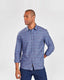 Camisa Manga Longa Jeasnwear Slim Xadrez Aramis