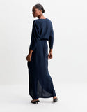 Vestido midi transpasse
