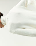 Blusa tricot bicolor