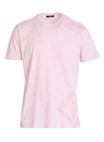 Camiseta Masculina Slim Algodão Rosa Forum