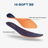 Sapato De Couro Smart Comfort Madison HI-Soft 32 Cadarço Preto Democrata