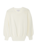 Blusa tricot manga canelada Shoulder