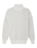 Blusa tricot mix de fios Shoulder