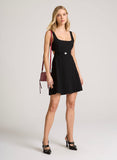 Vestido Evasê Alexia Black John John