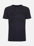 Camiseta Slim Fit Blur Azul Marinho John John