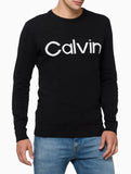 Tricot Masculino Gola Careca Com Logo No Peito Calvin Klein Jeans