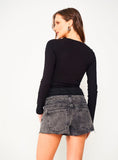 Blusa Slim Canelada Colcci