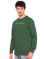 Moletom Ellus Masculino Crewneck Originals Fleece Verde