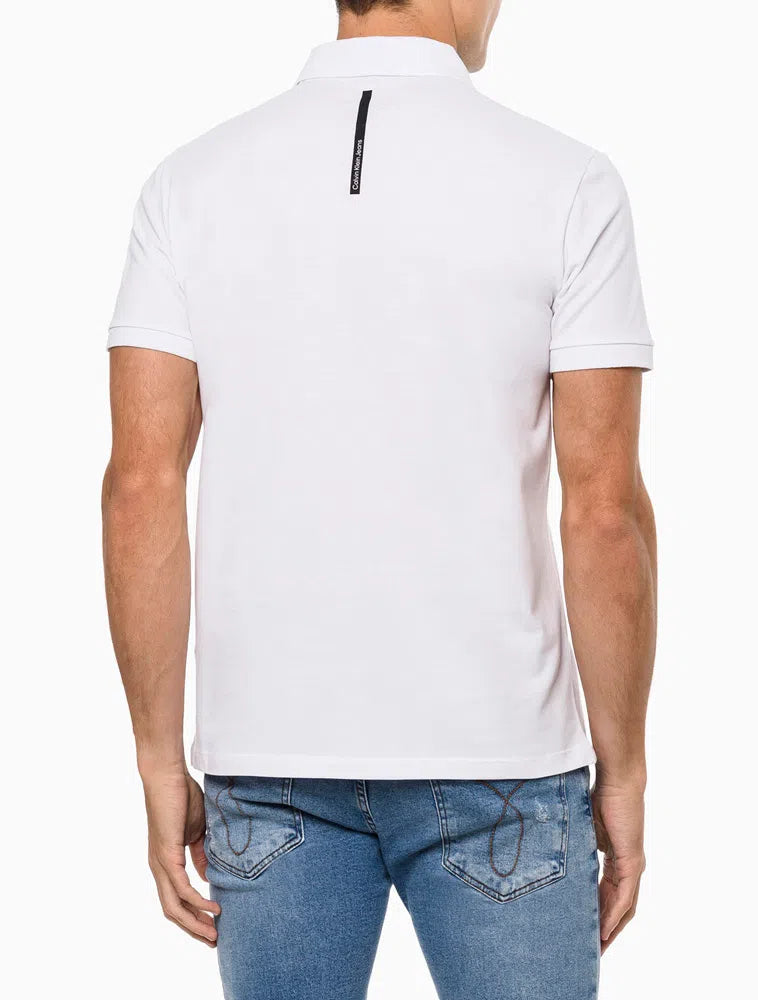 Camisa Polo Masculina Básica Estampa Logo Reissue Calvin Klein Jeans