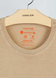 T-shirt Stone Trident Clássico Khaki Osklen