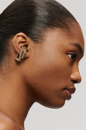 Kit Ear Cuff Labirinto Ouro Vintage HECTOR ALBERTAZZI