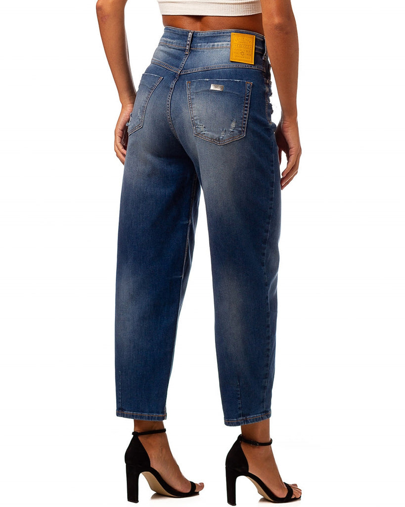 Calça Jeans Hot Pant Pants Cintura Alta Elastano Anitta - R$ 79,99