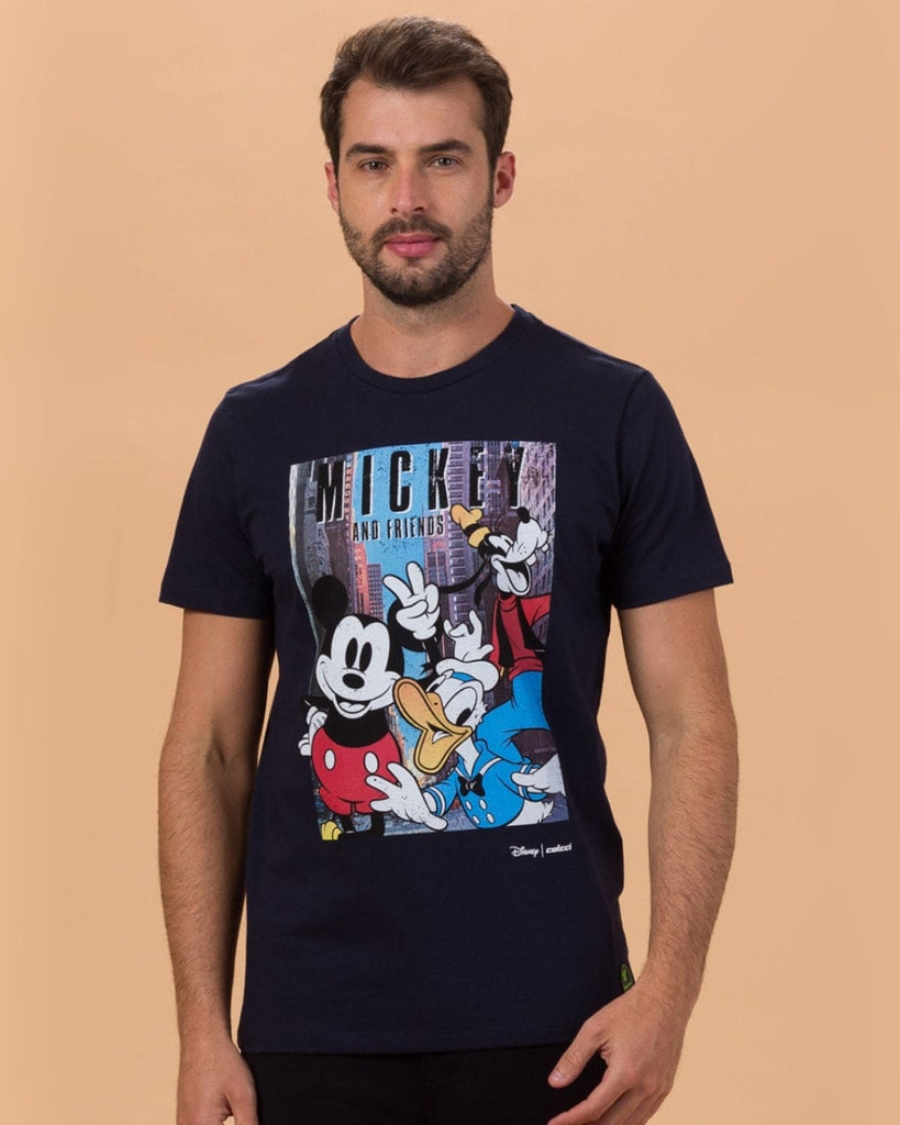 Camiseta Estampa Mickey E Friends - Carlos Kiister Store
