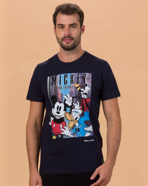 Camiseta Estampa Mickey E Friends - Carlos Kiister Store