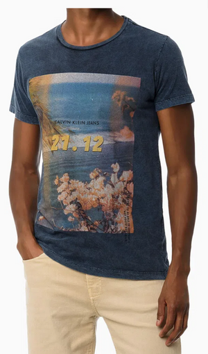 Camiseta Ckj Ocean 2112 Calvin Klein