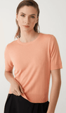 T-shirt Tricot Básico Shoulder