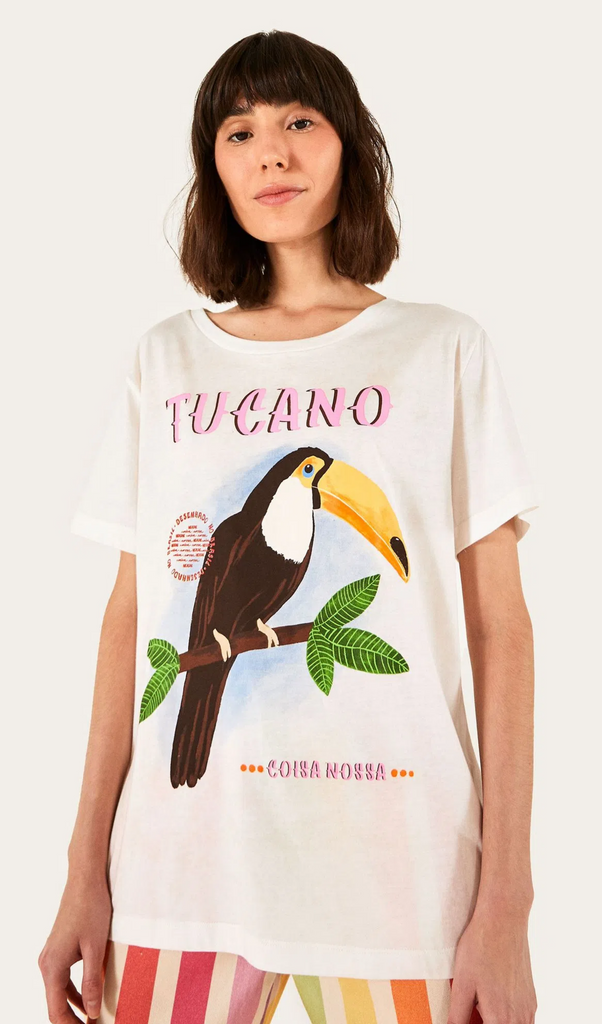 T-shirt Silk Tucano Farm