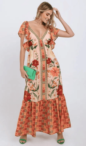 Vestido Floral Bem Me quer Farm