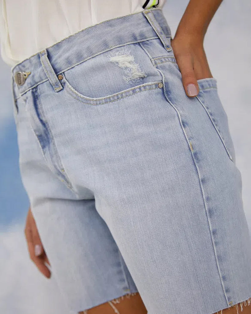 Shorts Jeans Claro - Carlos Kiister Store