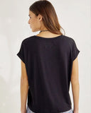 T-Shirt Boxy Manga Travetada - Carlos Kiister Store