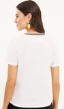 T-shirt Algodão Retilínea Shoulder