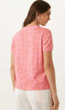 T-shirt Cacau Bicolor Rosa Shoulder