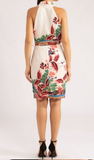 Vestido Curto Linho Gilly Flower