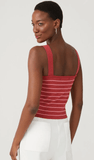 Cropped Tricot Nervurado Shoulder