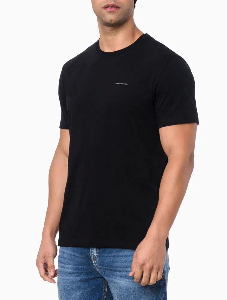 Camiseta Algodão Básica Estampa logo Minimalista Calvin Klein