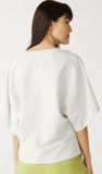 Blusa Linho Viscose Shoulder