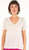 T-shirt Decote V Shoulder