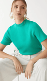 T-shirt Easy Tricot  Estruturada Shoulder