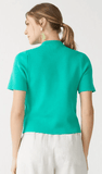 T-shirt Easy Tricot  Estruturada Shoulder