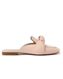 Mule Rosa Couro Comfy