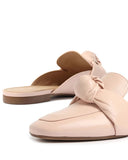 Mule Rosa Couro Comfy