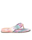 Chinelo Tie-Dye Tecido Tiras