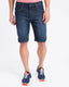 Bermuda Jeans Five Pockets - Azul Marinho