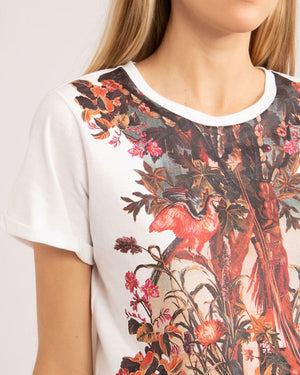 Tee Flores Vintage Macaw