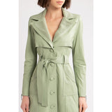 Trench Coat Couro PATBO - Carlos Kiister Store