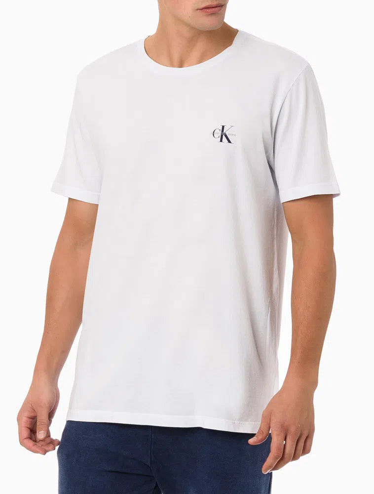 Camiseta Masculina Básica Estampa Logo Reissue No Peito Calvin Klein Jeans