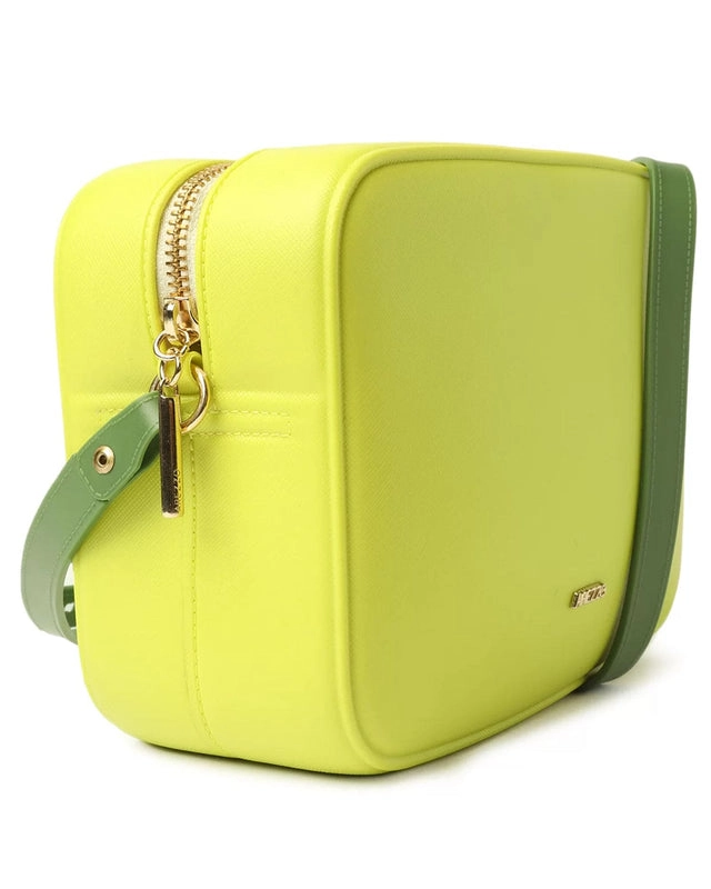 Bolsa Tiracolo Verde Rafa Pequena Brizza Arezzo