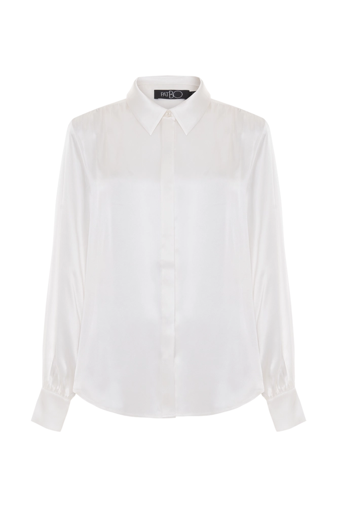 Camisa Cetim Seda Patbo