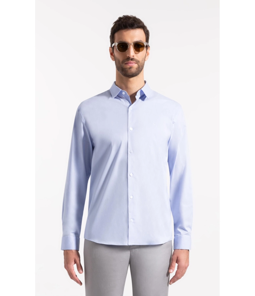 Camisa Cotton Stretch Slim Irish