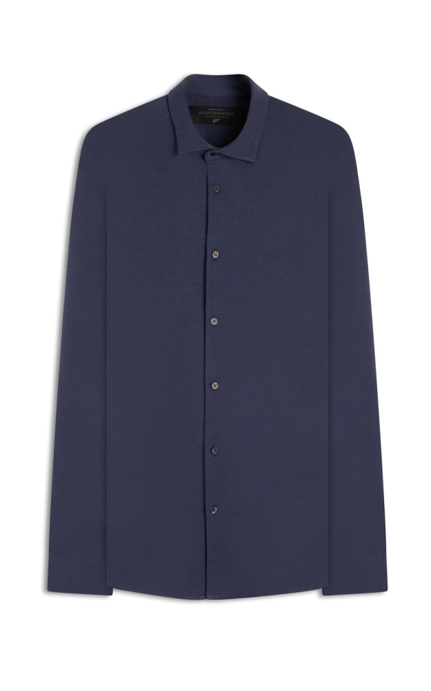 Camisa Knitted Stripes Classic New Italian Ellus