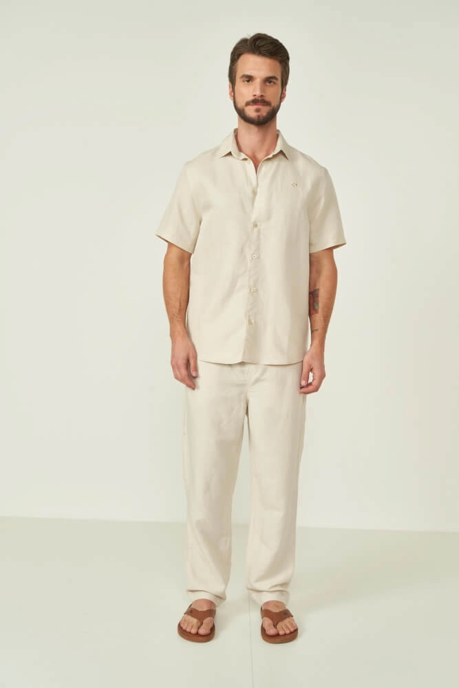 CAMISA LINHO MC COLCCI